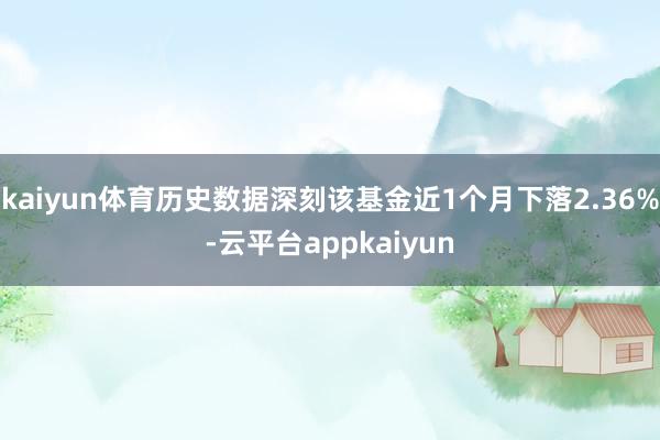 kaiyun体育历史数据深刻该基金近1个月下落2.36%-云平台appkaiyun